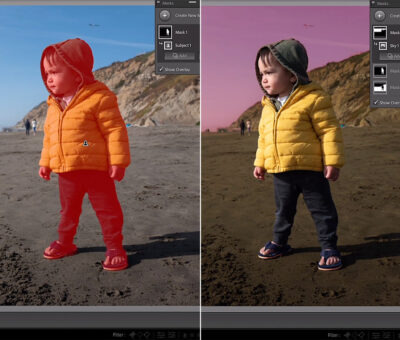 The artificial intelligence mask feature of Lightroom software will be available soon