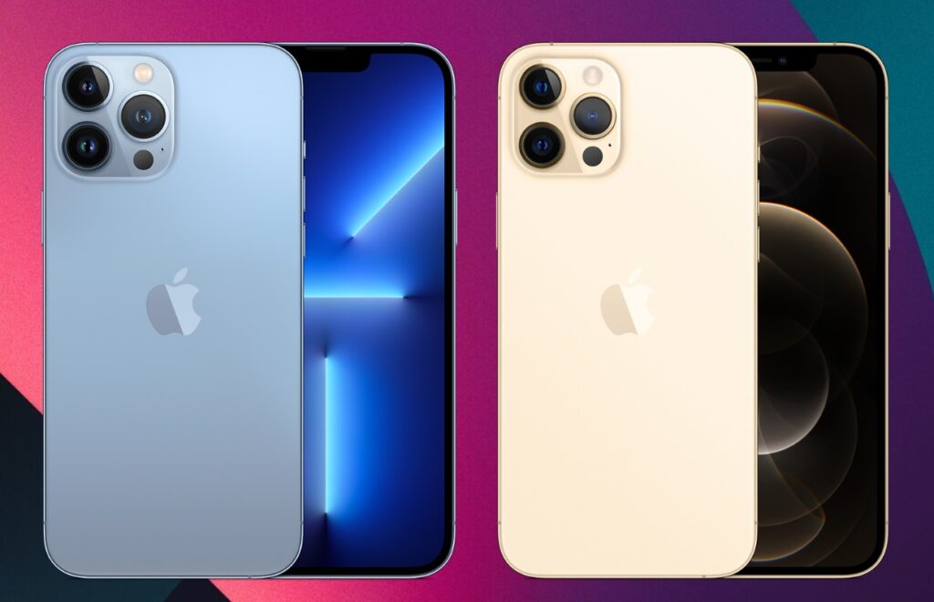 Comparison of iPhone 13 Pro Max and iPhone 12 Pro Max 