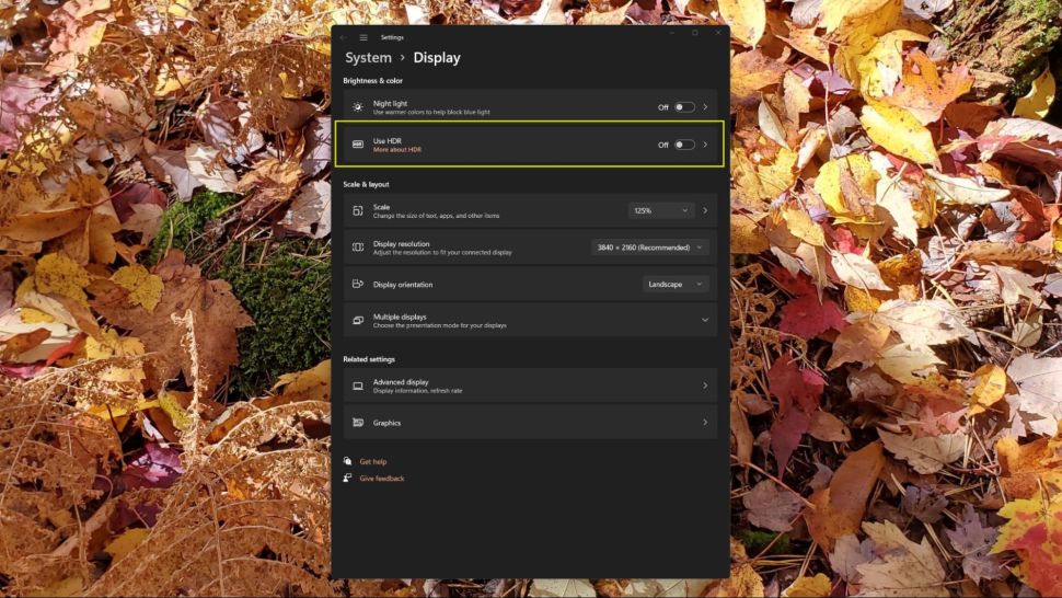 How to enable HDR in Windows 11?