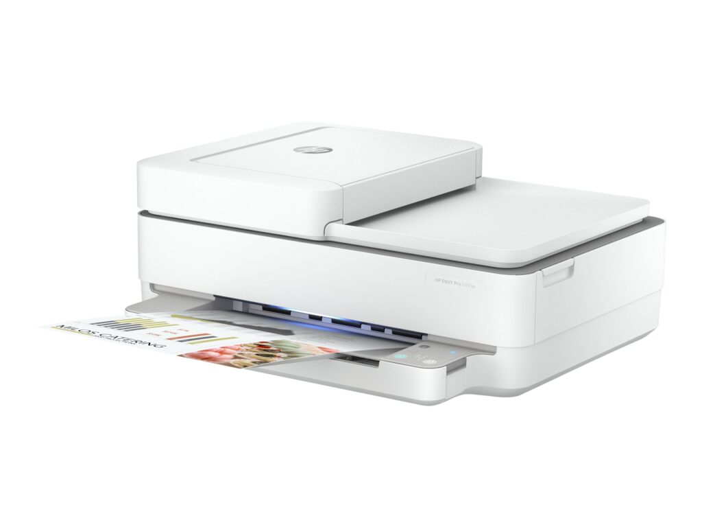 HP ENVY 6455e All-in-One Printer with Wi-Fi and print speeds up to 7ppm